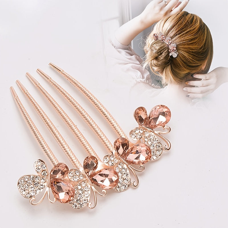 Rhinestone Hair Combs - Perfect Mother's Birthday Gift