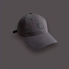 Solid Patch Baseball Cap Sunscreen Dad Hats Casual Dad Hats
