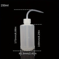 Plastic Lab Squeeze Bottle with Narrow Mouth & Scale Labels