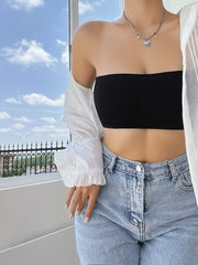 3pcs Strapless Bandeau Bras Soft Stretch Everyday Bra Women's Lingerie