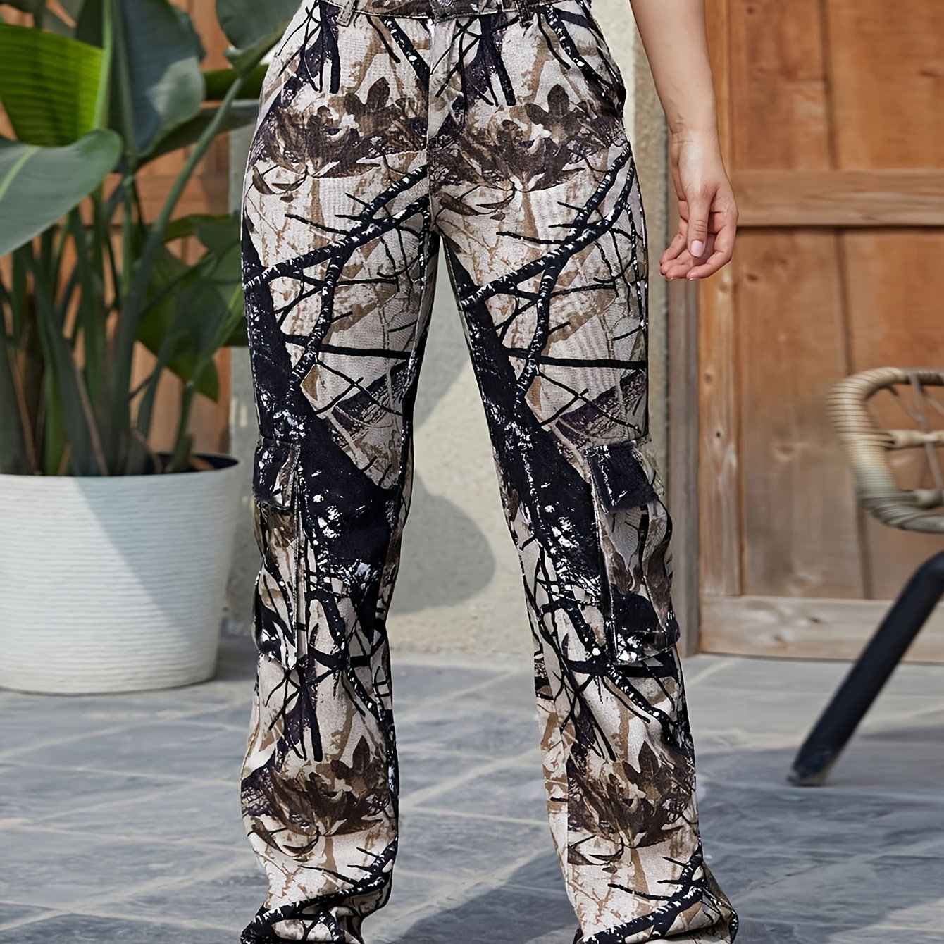 Casual Cargo Pants Outdoor Sports Trousers Women's Activewear
