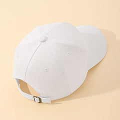 FEELINGS Embroidery Baseball Cap Sun Hat Adjustable Casual Couple Dad Hats