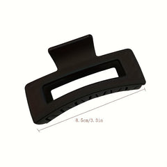2pcs Matte Hair Claw Clips Strong Hold Thick Hair Accessories