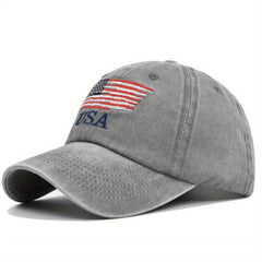 US Flag Pattern Baseball Cap for Men