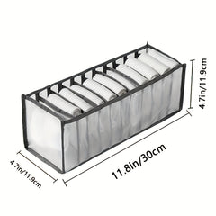 Drawer Divider Socks Organizer Storage Box Compartments