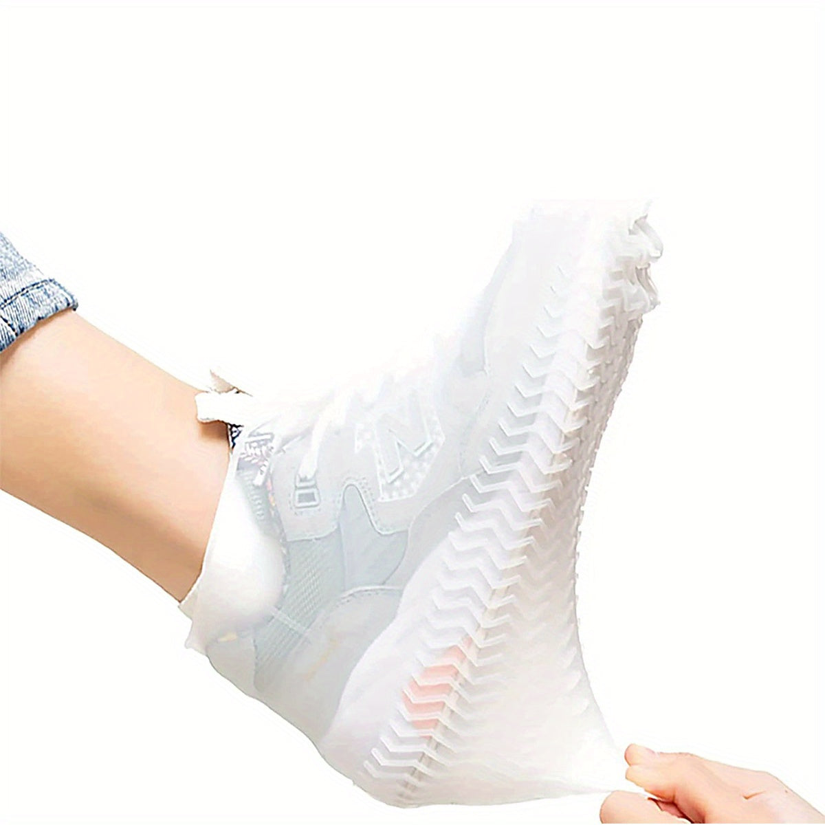Waterproof Shoe Cover Reusable Outdoor Overshoes For Rainy Days