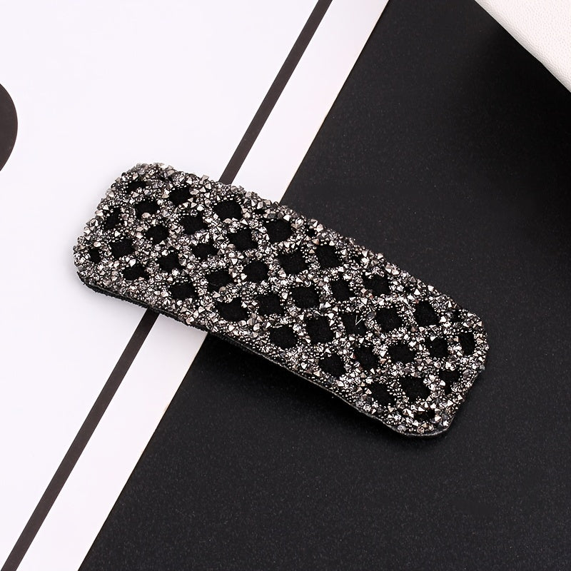 Sparkling Rhinestone Hairpins Barrette for Women Girls