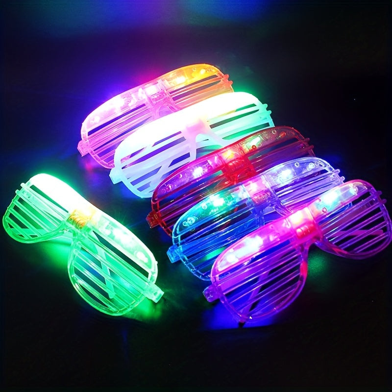 1pc Light Up Shutter Glasses for Adults