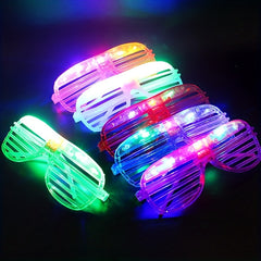 1pc Light Up Shutter Glasses for Adults