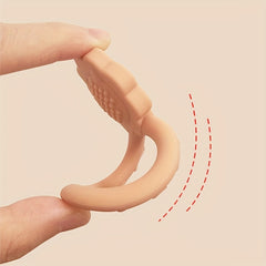 Silicone Lion Teether Toy Baby Soft Teething Toy