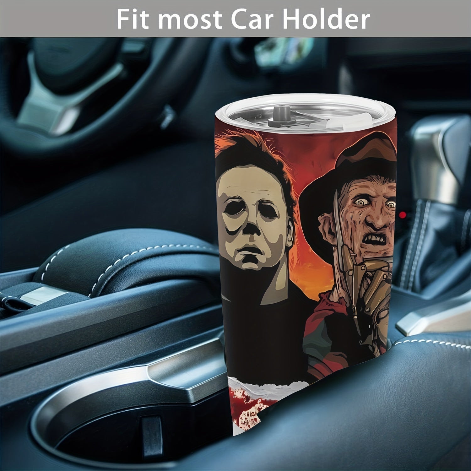 20oz Halloween Cup Stainless Steel Tumbler