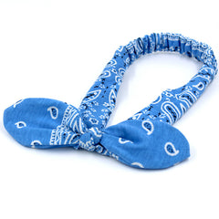 Vintage Boho Cross Knot Elastic Hairbands Non Slip Headbands