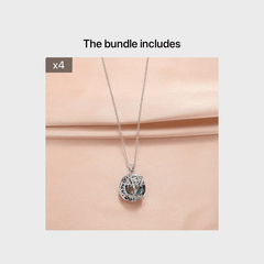 Tree Of Life Crystal Pendant Necklace Banquet Jewelry