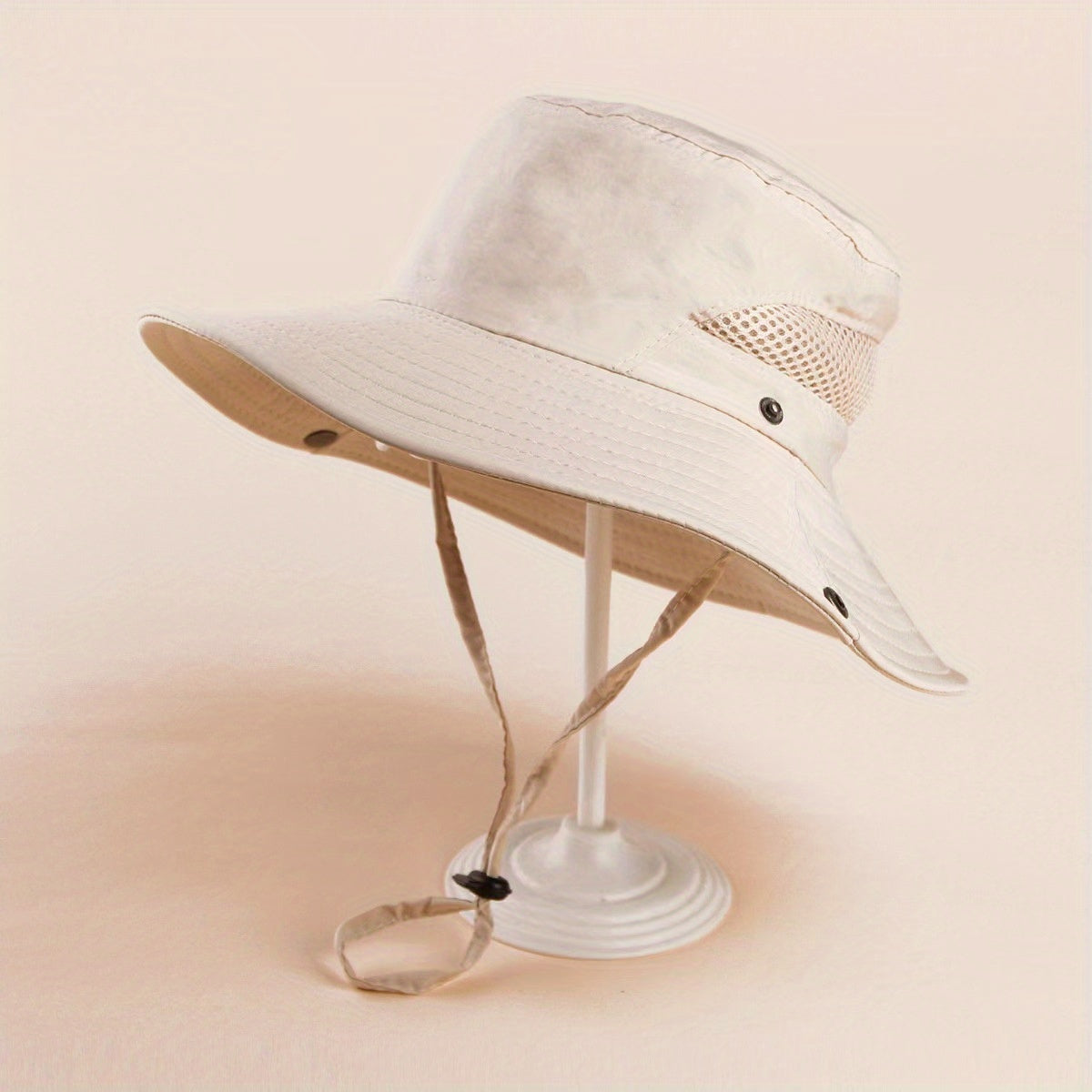Breathable Sunscreen Bucket Hat Solid UV Protection Outdoor