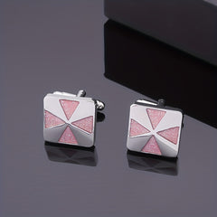 Glitter Cufflinks Dripping Oil Cufflinks Business Shirt Accessories