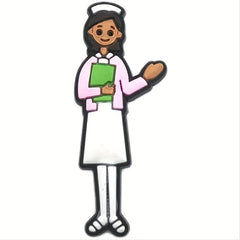 15pcs Nurse Pattern PVC Shoe Decoration Accessories for Party Favors