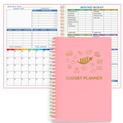 1pc Budget Planner Manage Money Effectively Undated Monthly Finance Organizer