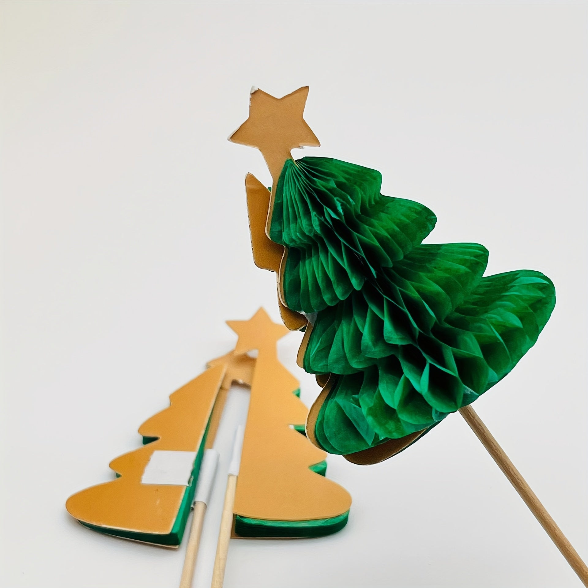Christmas Beehive Cocktail Decoration Bamboo Stick Cake Fruit Stick