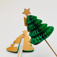 Christmas Beehive Cocktail Decoration Bamboo Stick Cake Fruit Stick