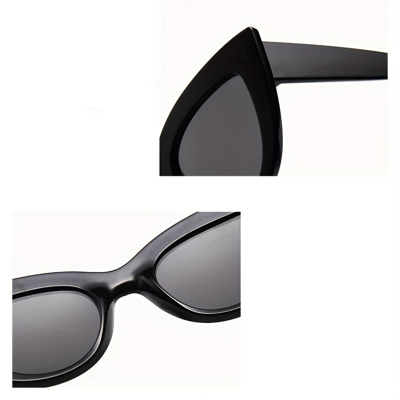 Oversized Cat Eye Sunglasses Stylish Vintage Sunshade Women Golf Eyewear