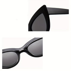 Oversized Cat Eye Sunglasses Stylish Vintage Sunshade Women Golf Eyewear