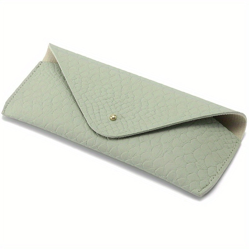 Leather PVC Sunglasses Case in Various Colors