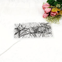 Bird DIY Silicone Transparent Stamp