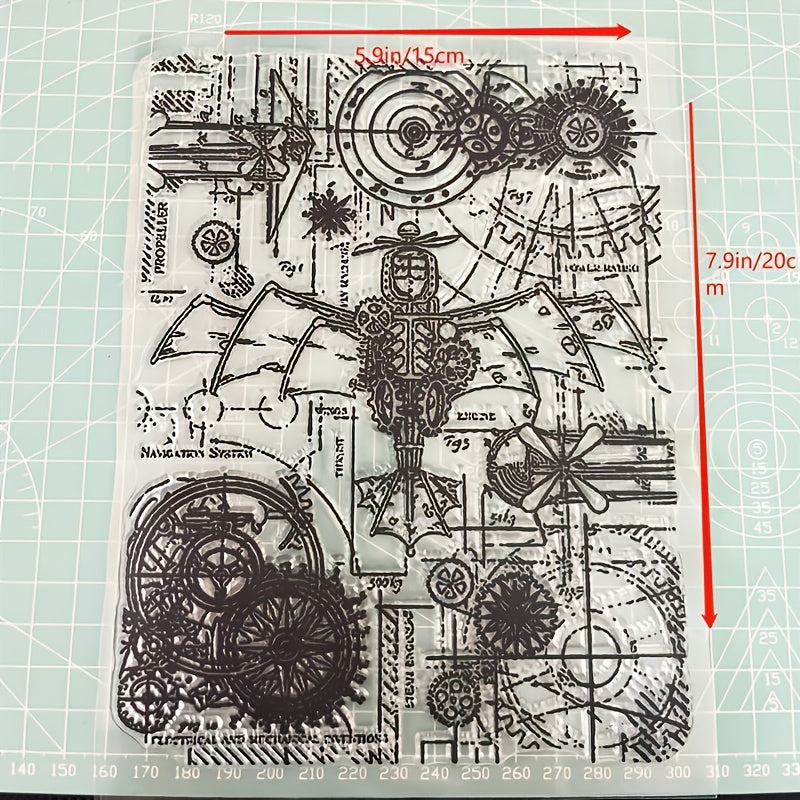 Transparent Silicone Stamp for Professional Designs