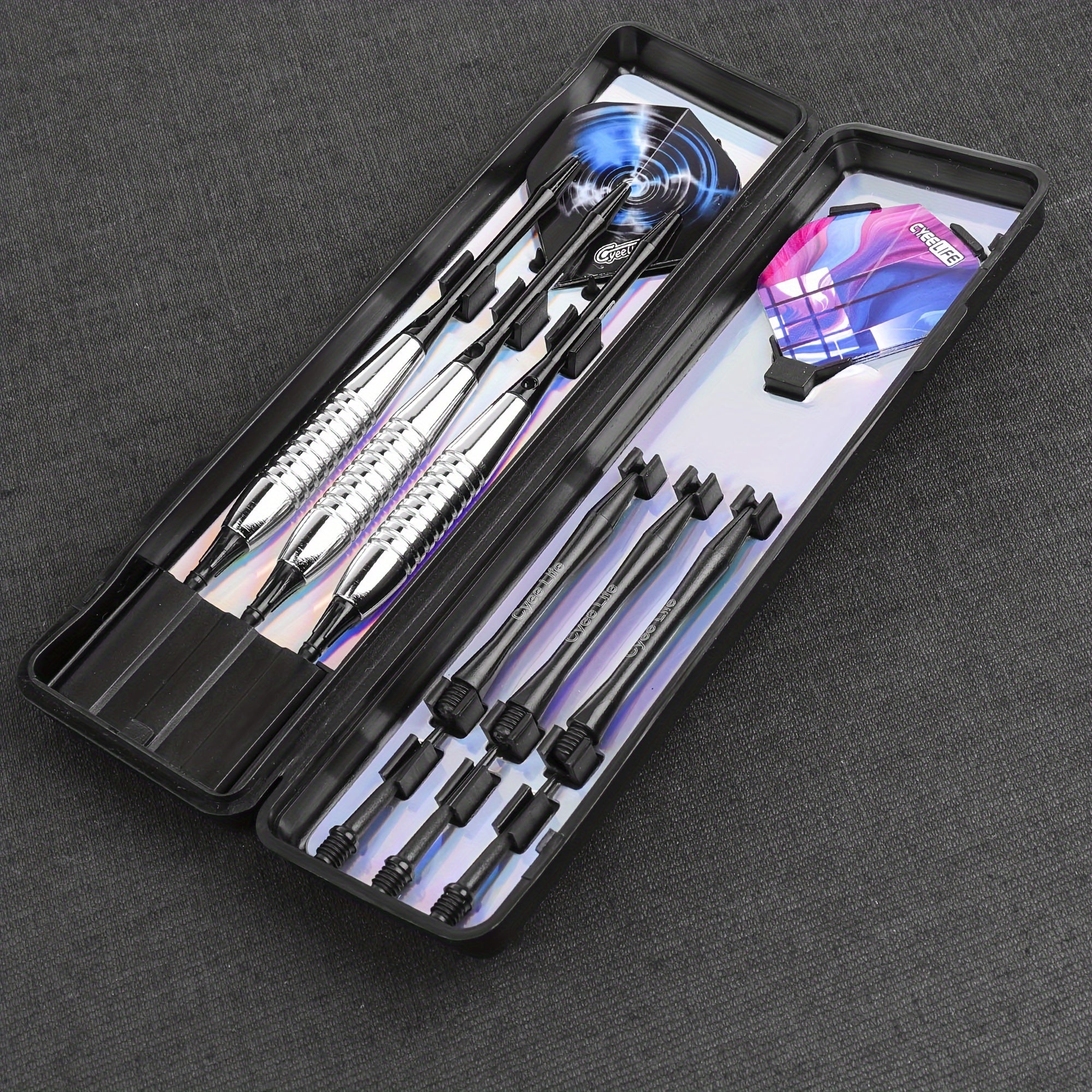 CyeeLife Soft Tip Darts Set w/ Aluminum Alloy Shaft