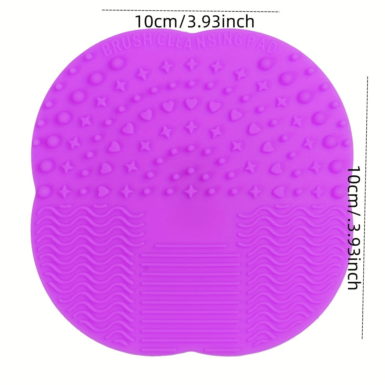Flower-Shaped Makeup Brush Cleaning Pad