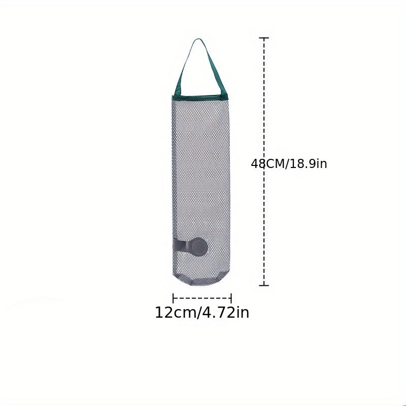 Hanging Mesh Bag for Kitchen Storage of Vegetables and Fruits