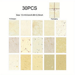 30pcs Scrapbooking Paper Pack for Junk Journal DIY Material