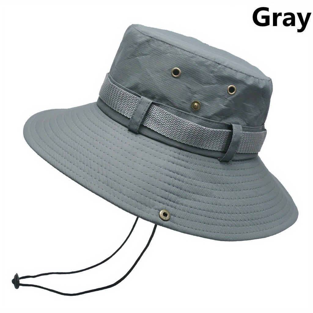 Polyester Leisure Sunshade Fishing Outdoor Visor Cap
