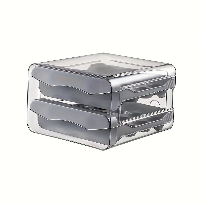 Refrigerator Egg Storage Box Double Layer Holder