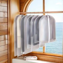 Breathable Zip up Garment Cover Anti Dust Moth Waterproof Clothes Storage Bag