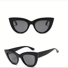 Retro Cat Eye Sunglasses UV400 Anti Glare Sun Shades for Women Men