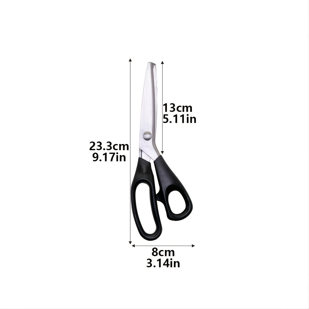 Tooth Cloth Scissors - Zigzag Cut for Fabric Cutting