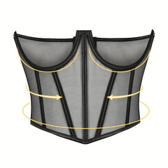 Mesh Waist Trainer Tummy Wrap Slim Girdle Belt Women's Underwear