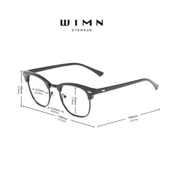 WIMN Polarized Sunglasses Men UV400 Semi Rimless Mirror Sun Glasses Male Eyewear