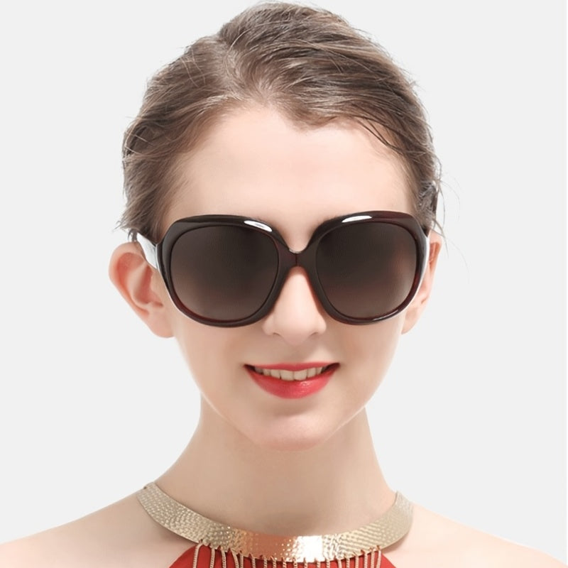 Vintage Square Sunglasses Retro Eyewear UV Blocking
