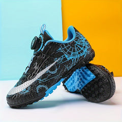 Boy's Turf Football Boots with Rotating Buckle