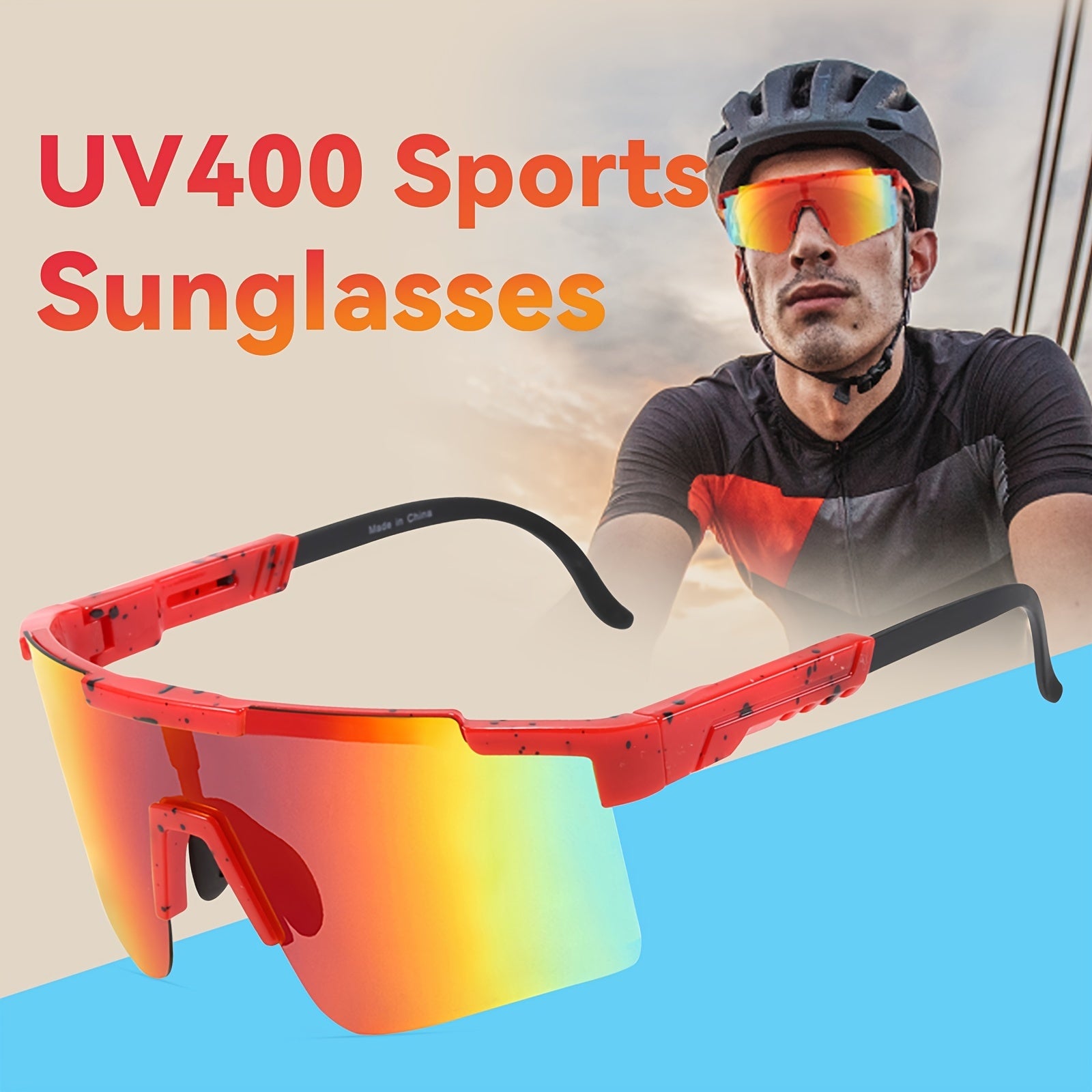 Outdoor Sports Sunglasses UV400 Anti Glare for Men and Women