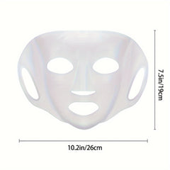 Silicone Facial Mask Cover Moisturizing Prevent Evaporation