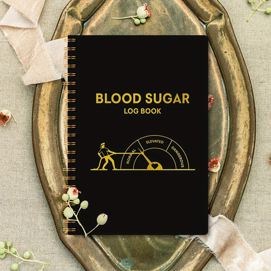 TREES Blood Sugar Log Book Weekly Blood Sugar Diary Daily Diabetic Glucose Track