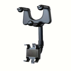 360&deg; Car Rearview Mirror Phone Holder Navigation Bracket