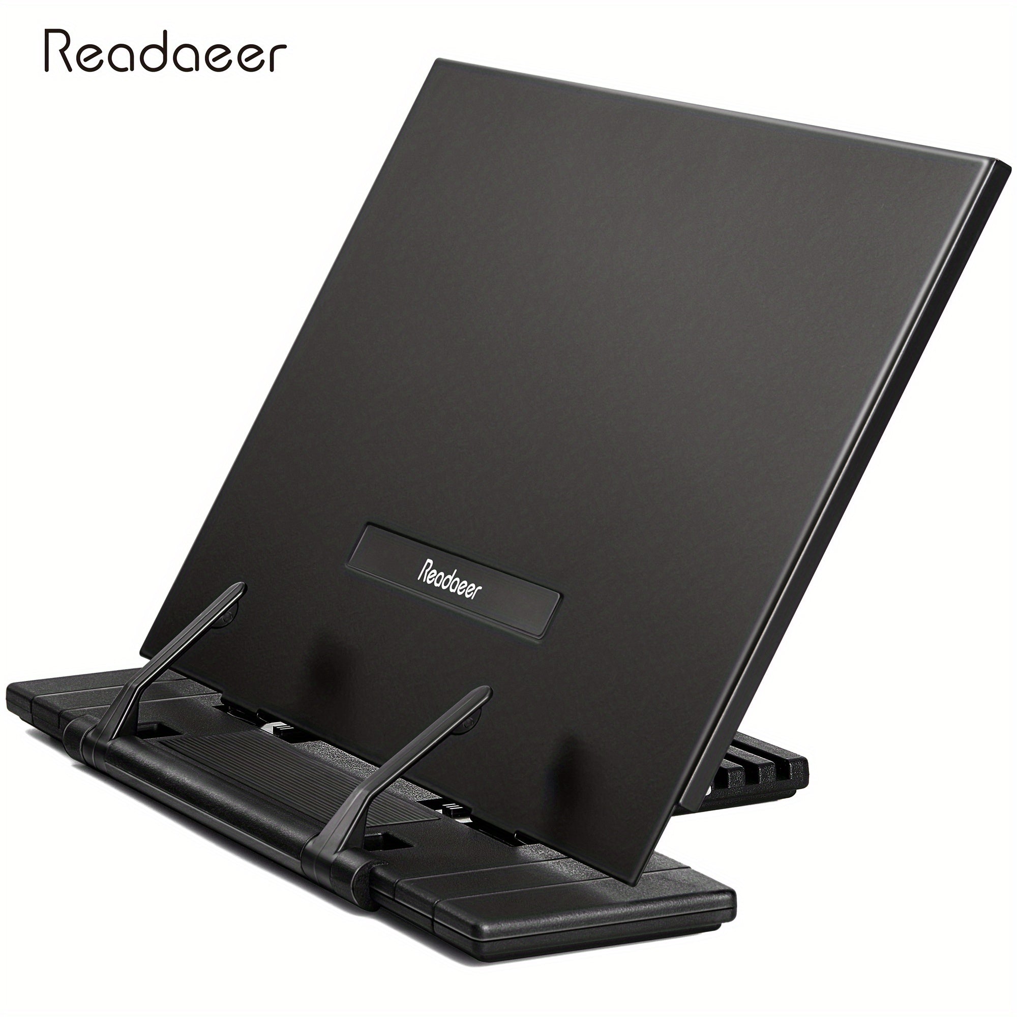 Readaeer Metal Book Stand For Desktop Portable Document Holder