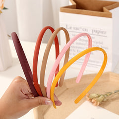 10pcs Colorful Plastic Headbands with Teeth for Women Girls Teens