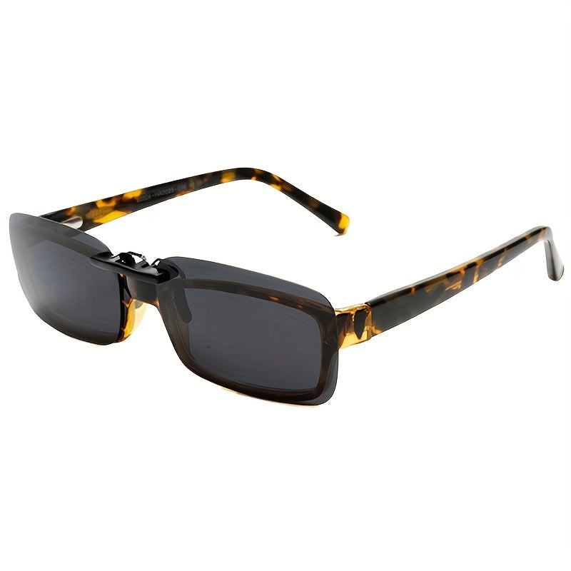 Polarized Clip On Driving Sunglasses UV400 Lens Night Vision Men