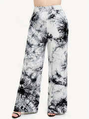  Tie Dye Wide Leg Pants