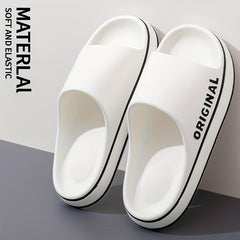 Men's Lightweight Open Toe Slippers for Shower Spring Summer